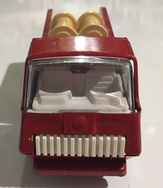 Vintage Tonka Mini Pumper Fire Truck Pressed Steel #55250 Red & White