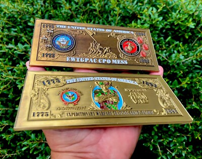 最終価格US NAVYチャレンジ U.S. Navy 1775-2025 250th Anniversary Challenge Coin Military