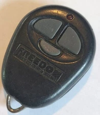 keyless remote key fob FCC ID L2M432 Freedom alarm control transmitter starter