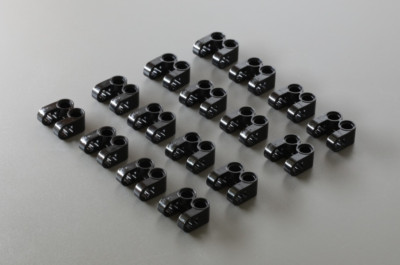 LEGO Technic: 16x Axle and Pin Connector, schwarz (aus Modell 42082)