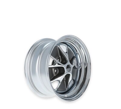 Scott Drake C5ZZ-1007-BR 14x7 Styled Steel Wheel for 1965-1967