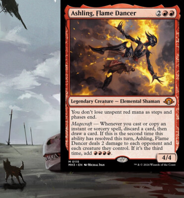 Ashling, Flame Dancer Spellslinger Commander Deck Magic MTG Ready-to-Play  EDH | eBay