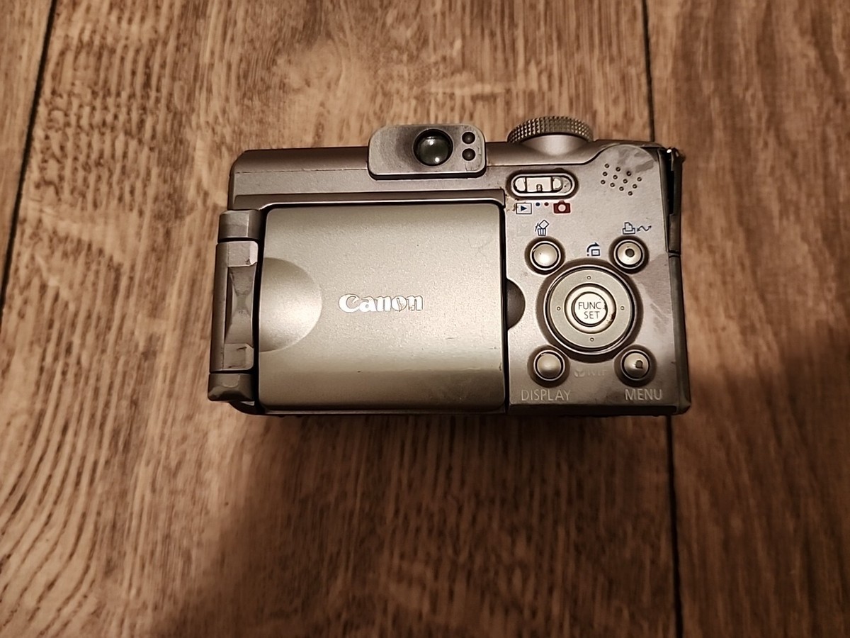 Canon PowerShot A620 7.1MP Digital Camera - Silver Parts Only | eBay Canon PowerShot A620 7.1MP Digital Camera - Silver Parts Only | eBay