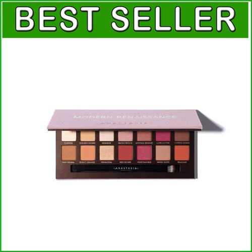 Versatile Matte and Metallic Eyeshadow Palette in Modern Renaissance Colors