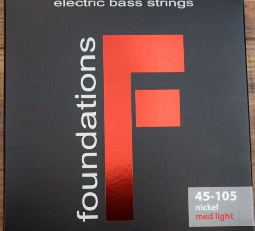 SIT Strings Foundations 4 String Medium Light Nickel Bass Set FN45105L - Afbeelding 1 van 2