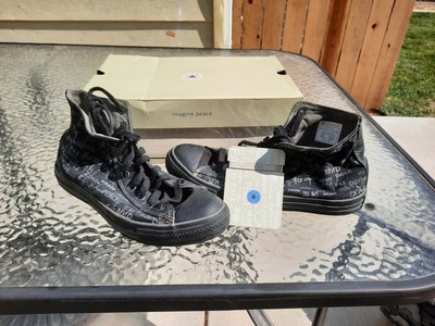 John Lennon Peace Converse | eBay
