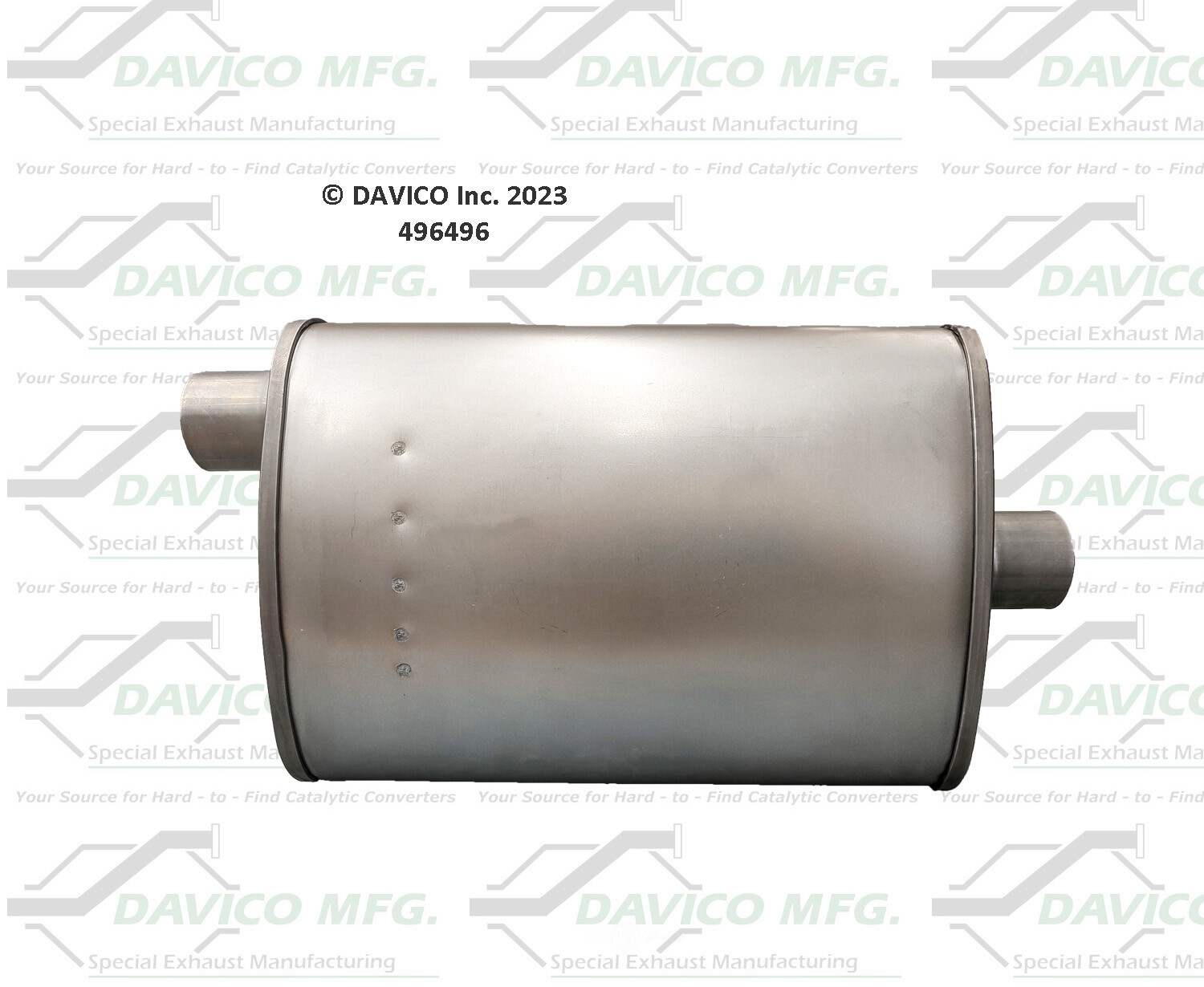 Mefflor Exhaust Muffler Davico 496496 for sale online | eBay