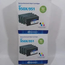 New Lot Of 2 DataProducts HP950X/951 Remanufactured Inkjet Cartridges XL
