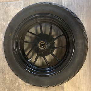 HONDA RUCKUS NCY FRONT WHEEL REPLACEMENT 10 SPOKE BLACK