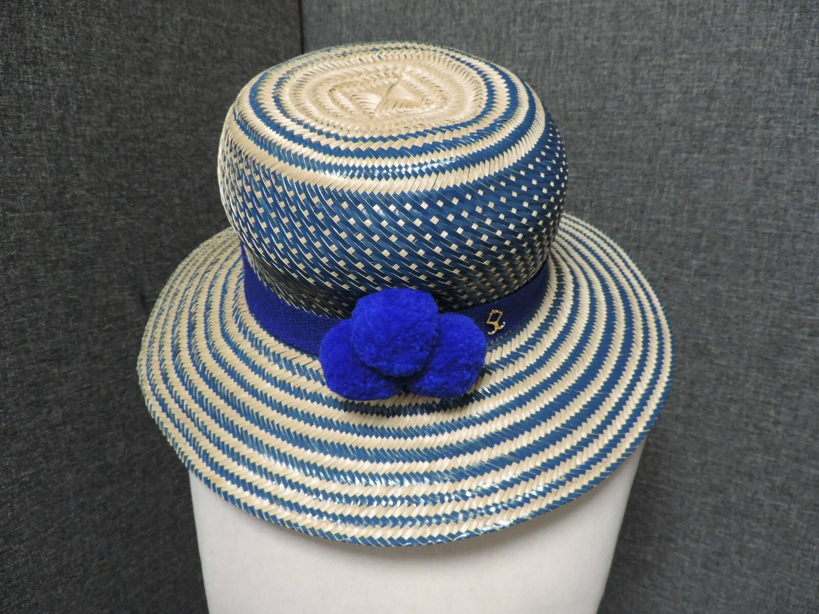 Yosuzi Handwoven Straw Hat RRP £220 LN132 OO 01