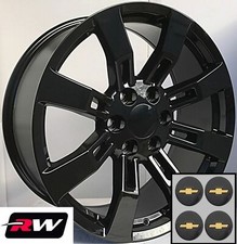 20 X8.5 Inch Chevy Silverado 1500 Oem Specs Denali Wheels Ck375 Gloss Black Rims 20 X8.5 Inch Chevy Silverado 1500 Oem Specs Denali Wheels Ck375 Gloss Black Rims