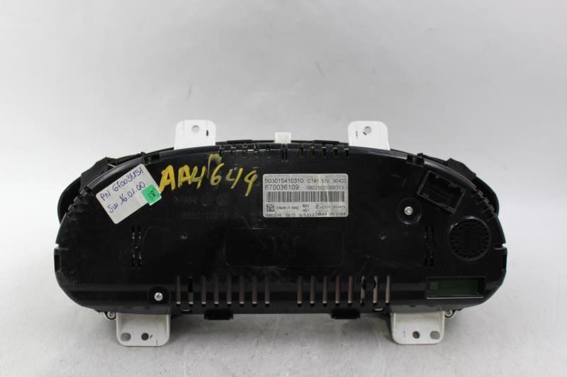 Speedometer Fits 2016 MASERATI GHIBLI OEM #30002