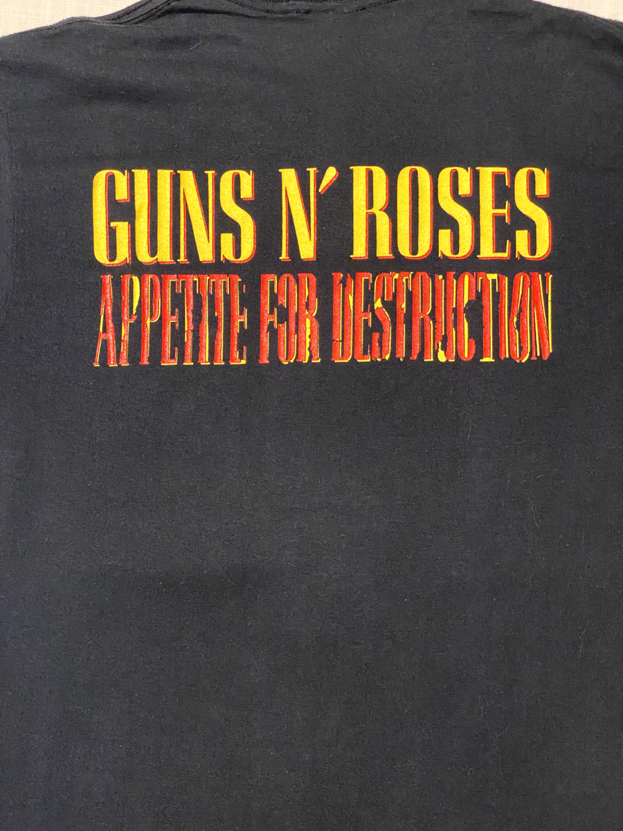 Vintage Original 1988 Guns N' Roses Appetite For Destruction T