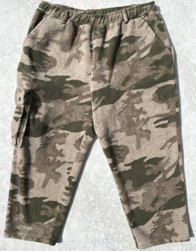 Cabela's Green/Multicolor Camo Berber Heavy Fleece Windstopper Pants 2XL - Picture 10 of 11