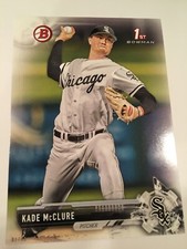 2017 Bowman Draft Jumbo 5x7 Kade McClure White Sox BD173 #'d 01/49