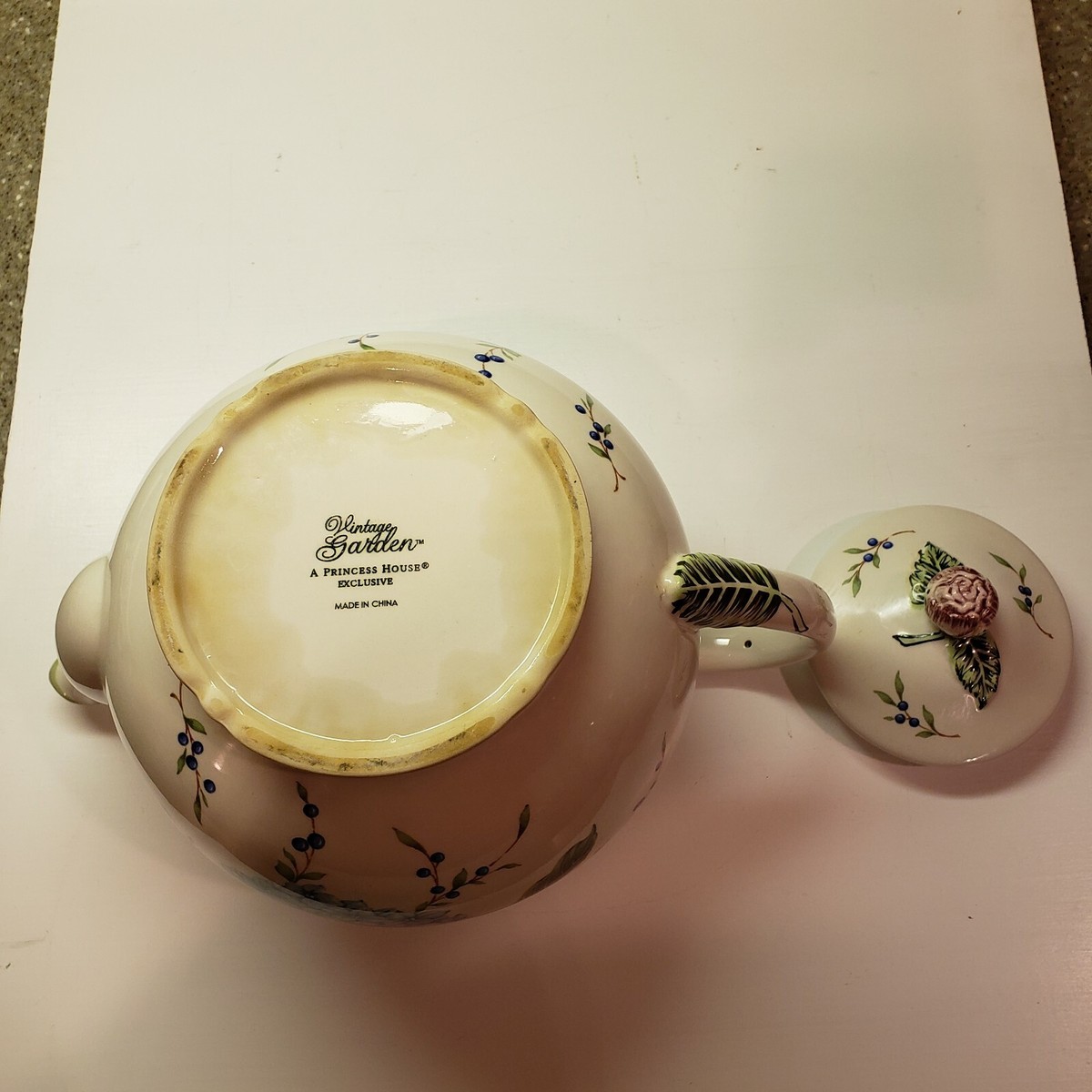 PRINCESS HOUSE Exclusive Vintage Garden Floral 8C Large
