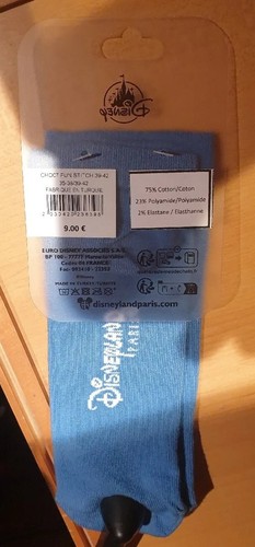 CHAUSSETTES / Socks / Socken / Medias FUN STITCH 39-42 Disneyland Paris - Photo 2 sur 2