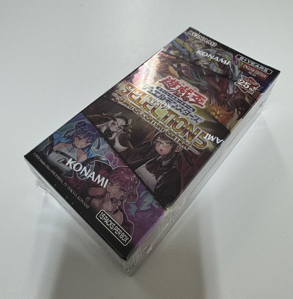 YUGIOH SELECTION 5 QUARTER CENTURY EDITION ASIA ENGLISH YUGIOH SELECTION 5 QUARTER CENTURY EDITION ASIA ENGLISH