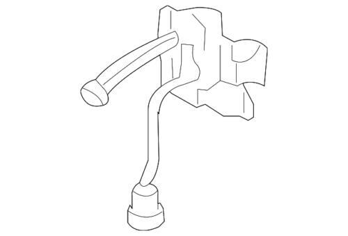 Conjunto de cerradura de capó para Honda (P/N 74120-S9V-A12)