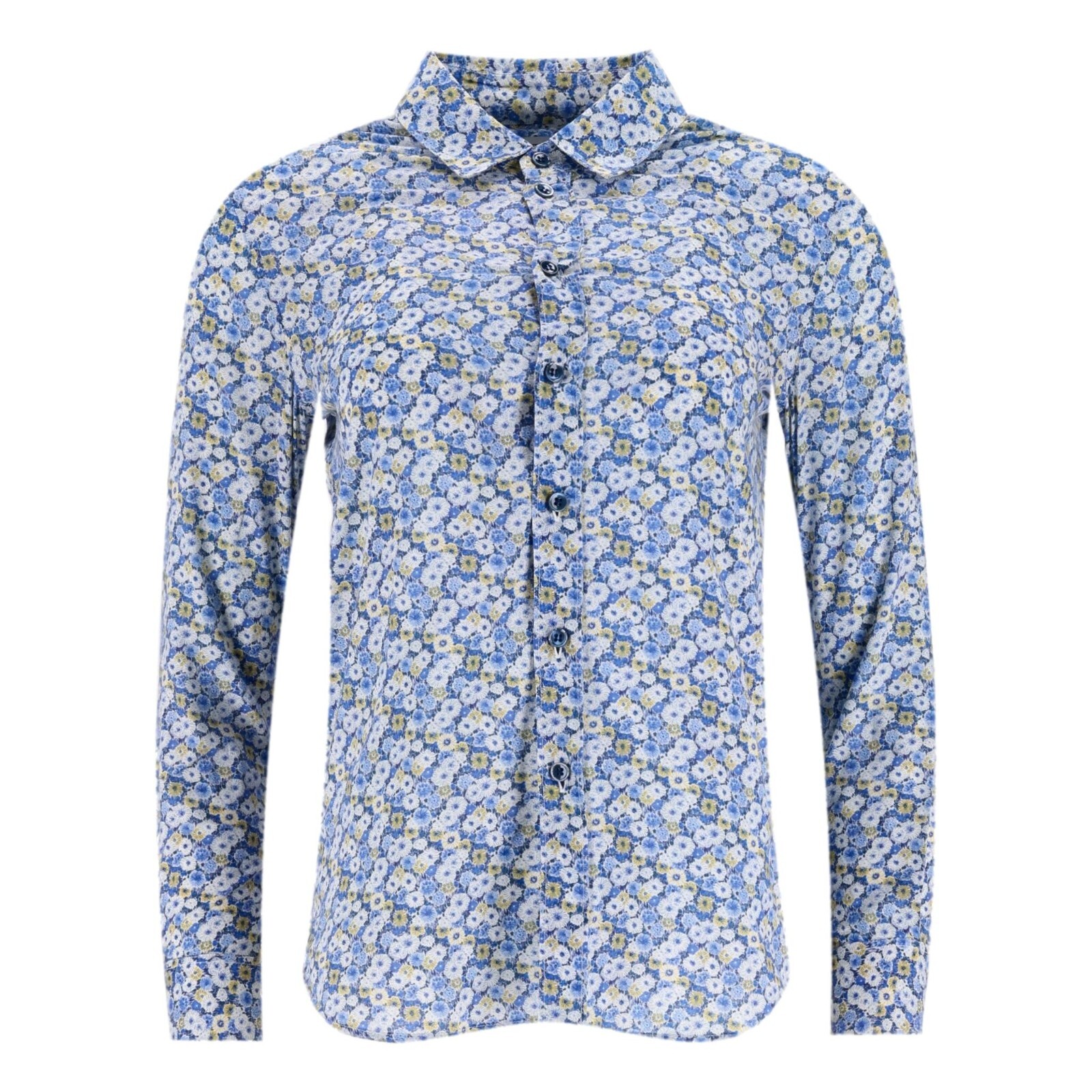 Camicia Saint Laurent in cotone floreale