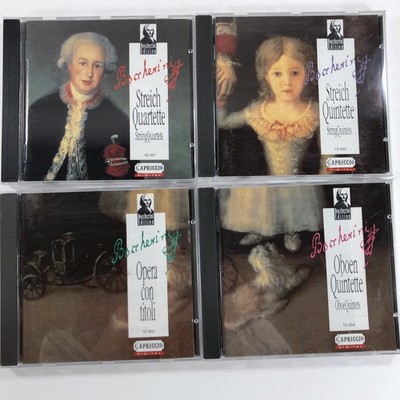 Luigi Boccherini 4 CDS String Quartets Oboe Quintets Opera Capriccio 1993