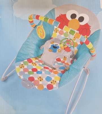 Sesamstraße I Spot Elmo Vibrations Babywippe Bright Starts Neu OVP Spielbogen