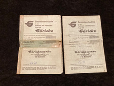 Betriebserlaubnis Göricke Mofa Typ 625 1968