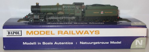 Dapol N ND-135B GWR Green Hall Class 4-6-0 6953 Leighton Hall DCC bestückt | Condition: Used