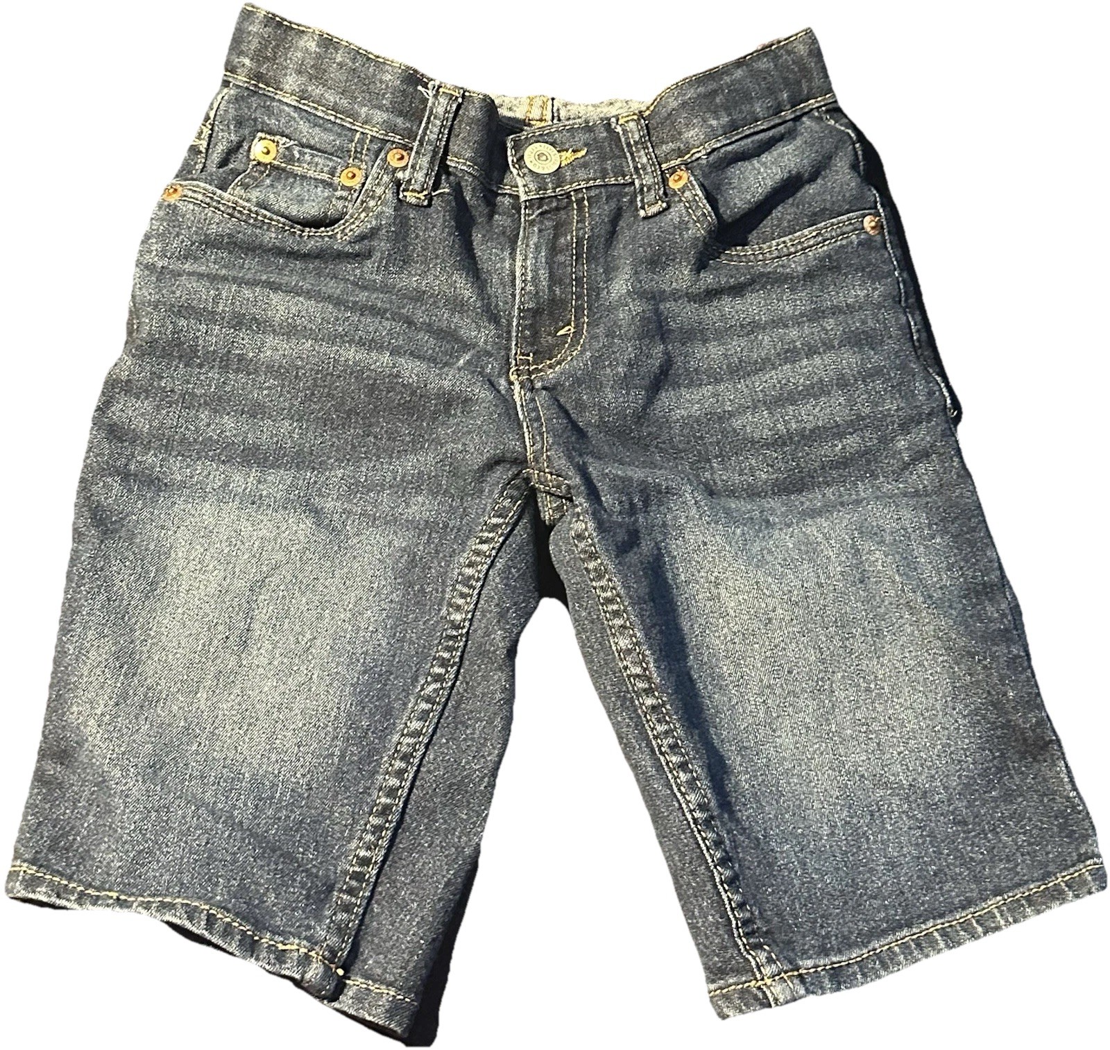 Levi&rsquo;s 511 Boys Denim Shorts Size 8 Regular Slim Fit Mediu