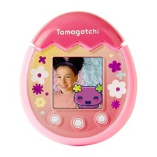 Tamagotchi Pix - Floral Pink  42901 For 6-99 Years, Includes Electronic Pet