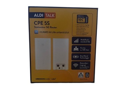 Huawei H153-381 CPE 5S - Stationärer 5G Router - Aldi Talk inkl. SIM Karte | NEU