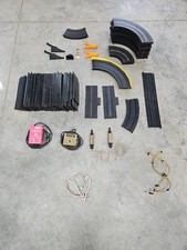 Vintage Aurora Model Motoring Lot Track Straight Curved Banked