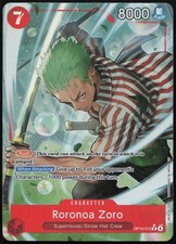 Roronoa Zoro -  (Alternate Art) R The Azure Sea's Seven OP14-015 NMFoil