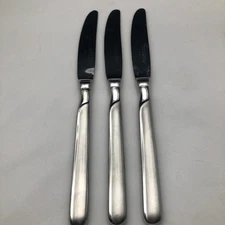 J.A. Henckels International INOX Stainless Dinner Knives Lot Of 3 Satin