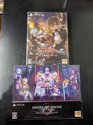Sword Art Online SAO Alicization Lycoris & Fatal Bullet Limited Edition PS4 Jp