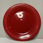 Vintage Fiesta Ware Scarlett Red 10.5" Plate Homer Laughlin