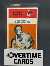 1961-62 Fleer - Sam Jones #23 (RC)