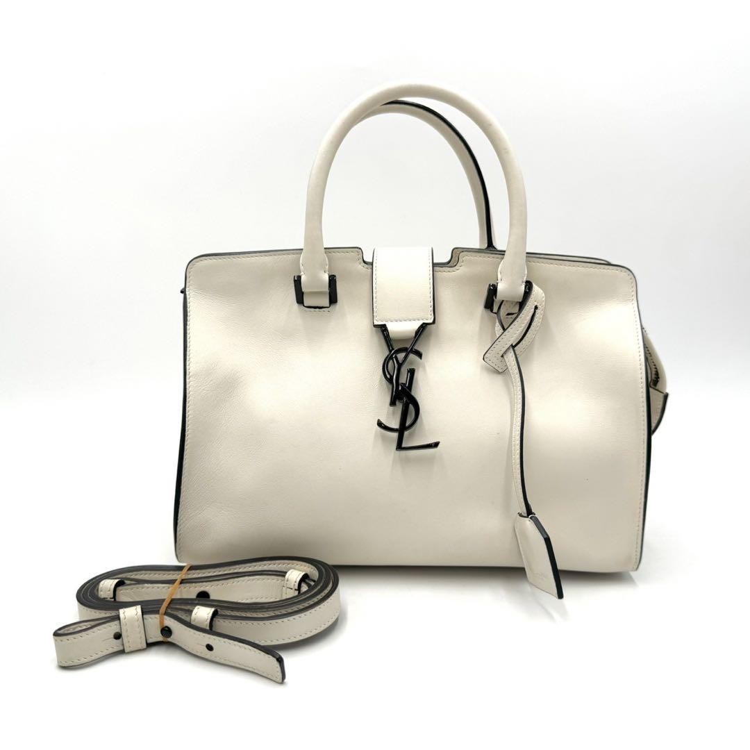 Borsa a tracolla Saint Laurent Baby Cabas 2 vie borsetta