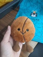 Jellycat Amuseables Coffee Bean Bag Charm - Cute Keychain - Special Gift NWT