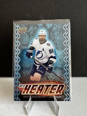 2024-25 Upper Deck Series 2 - On a Heater Nikita Kucherov #OH-8 Speckle