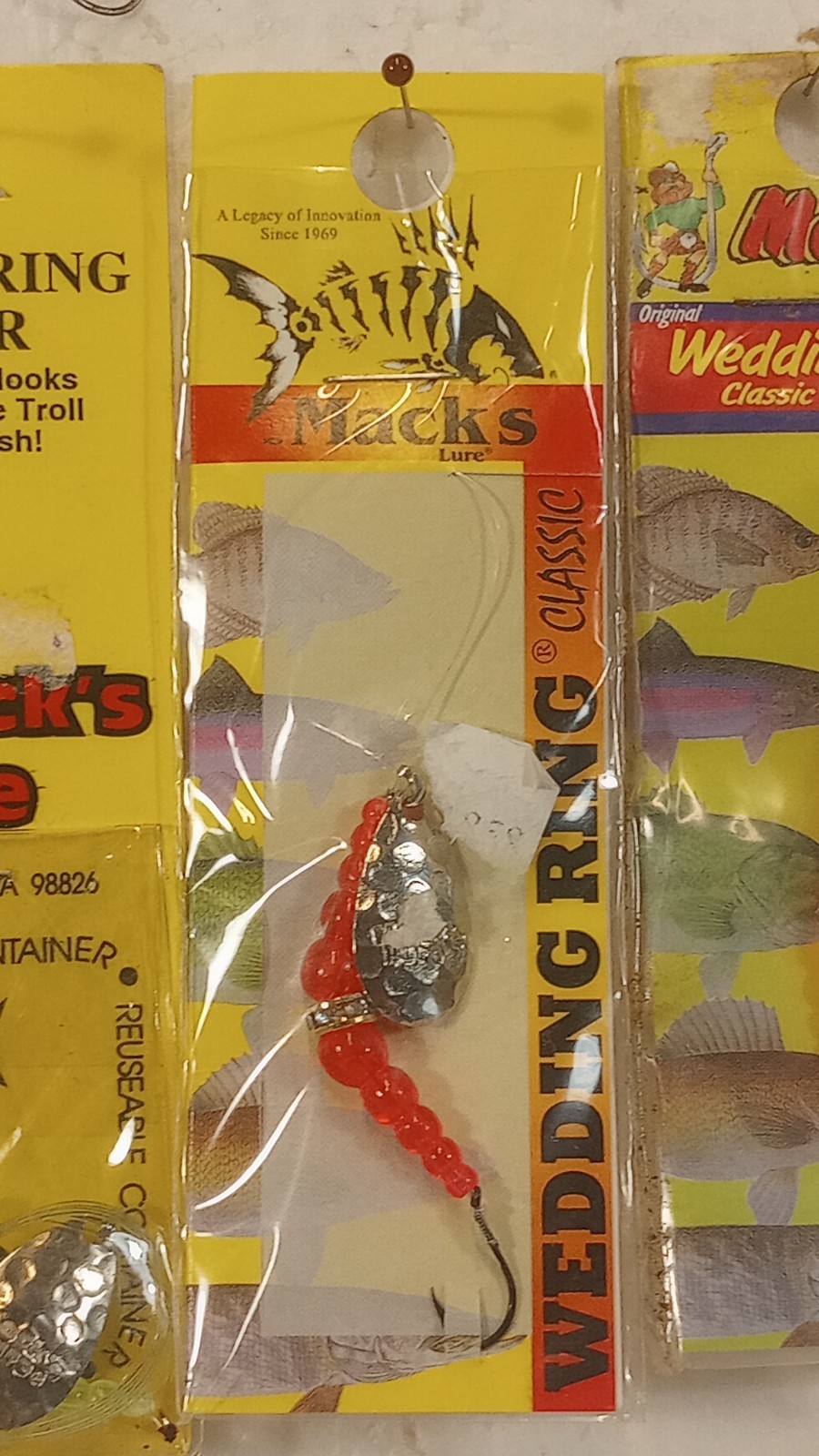 8 Mack's Lure Wedding Ring Spinners 1 Double Whammy 1 unbranded