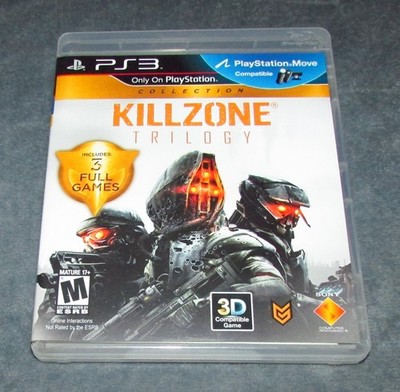 Killzone Trilogy for Playstation 3 PS3 Fast Free Shipping!