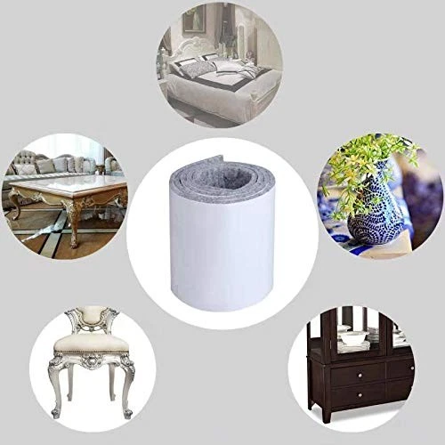 Filzgleiter Selbstklebend Filz Selbstklebend 2 Rollen Filzband 100 * 10cm+100... - Bild 4 von 4