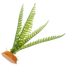 Reptile Hideout Plant With Base Simulation Green Plant Reptile Terrarium Decor