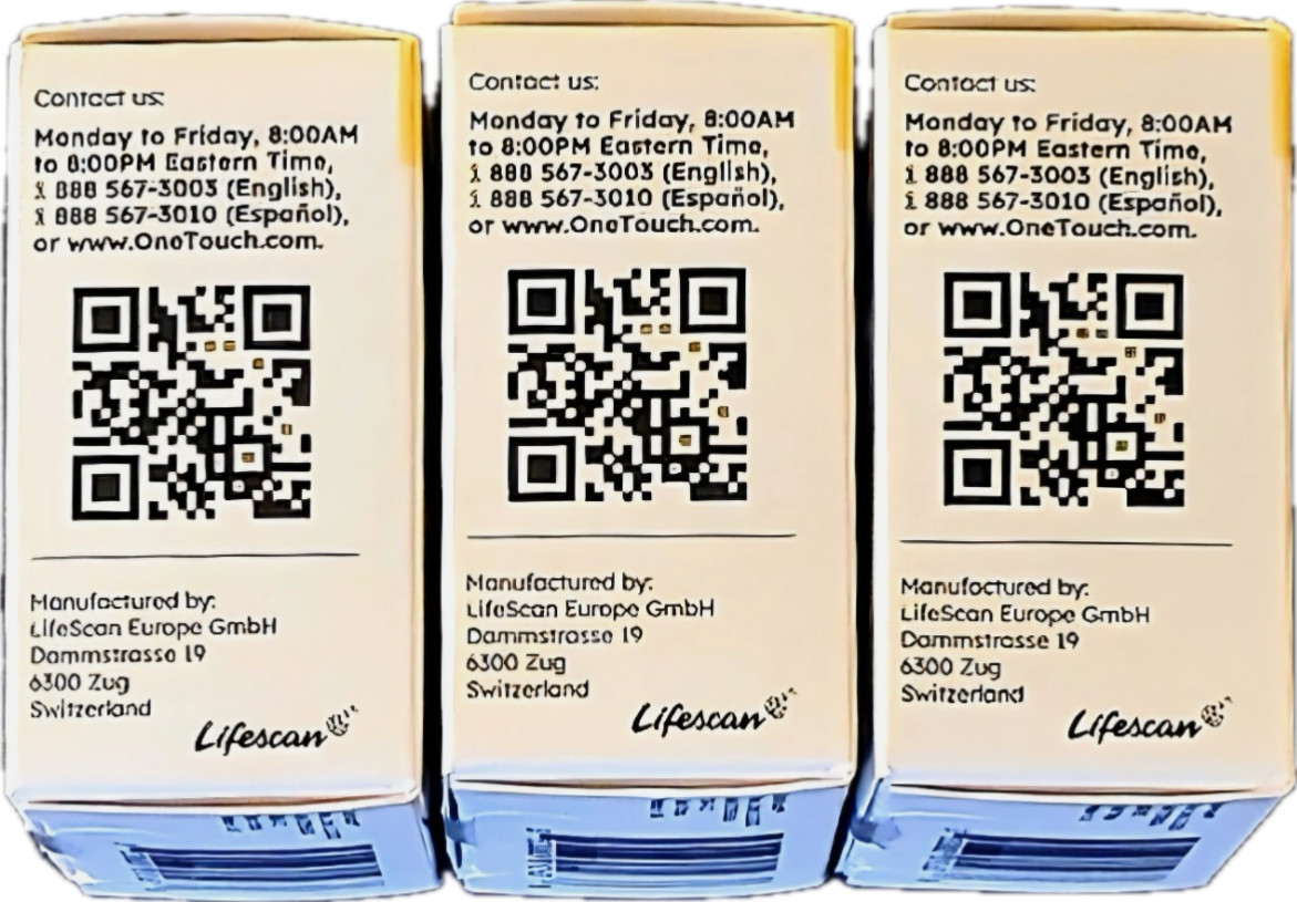 One Touch Ultra Plus Glucose Test Strips - 30 Strips X 3 - Expires 03/21/2026