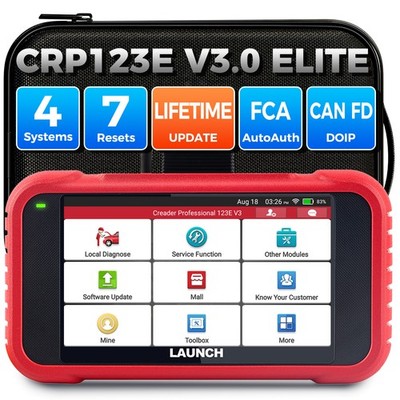 2026 LAUNCH CRP123E V3.0 Plus Car OBD2 Scanner Auto Diagnostic Tool Full System