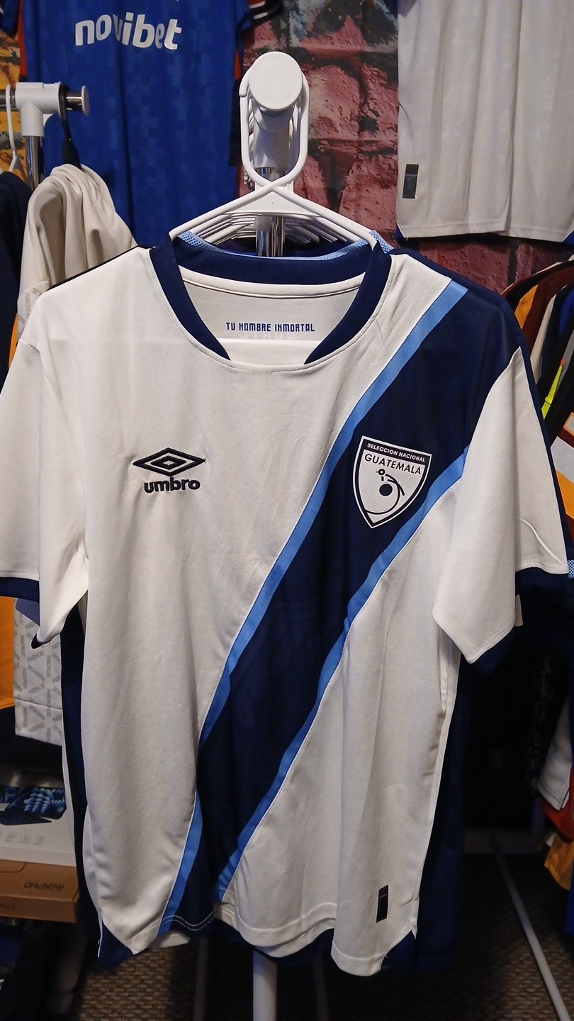 Guatemala White Soccer Fan Jersey Mens Sizes Gold Cup 2025