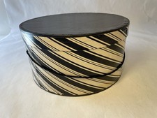 Vintage Hat Box Classic Black & White