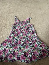 1st Kiss Girls Pink And Purple Floral Dress Size 14/16