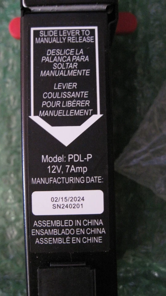 Genie 6172H-BO Genuino OEM KIT DE CERRADURA DE PUERTA DE REPUESTO 40760R Abridor-6172H-BO Foto 2 de 4